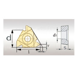 Conjunto de 5 Pastilhas OPTIMUM 3441725 Ferros Internos 8-20mm